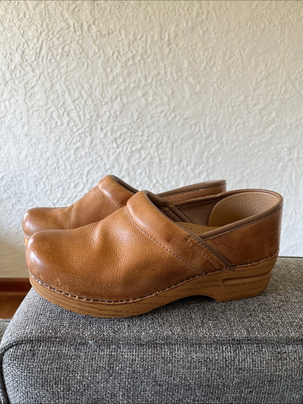 Dansko Professional Clogs - Honey Distressed
